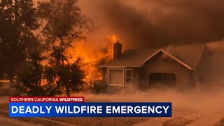 Hollywood Hills fire breaks out as deadly wildfires burn out of control across Los Angeles area