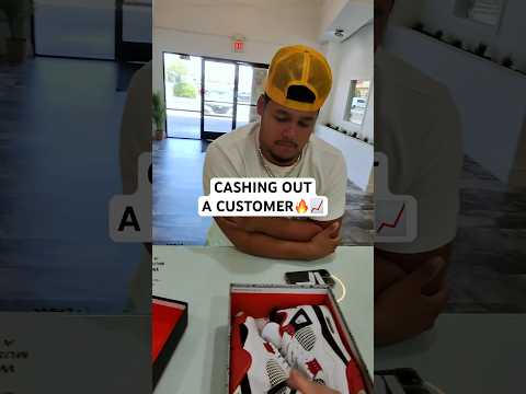 BUYING HIS JORDAN 4 SNEAKERS!🔥📈 #shorts #sneakers #sneakerhead #reseller