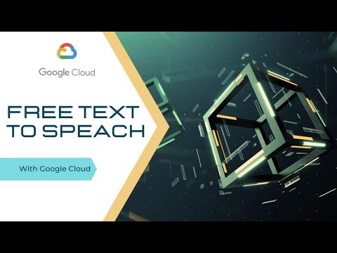 How to setup Google Cloud AI Text to Speech