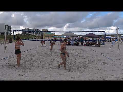 First Coast Volleyball - Jacksonville Beach - U18 Quarter Final - Edwards/Schrock vs Anschutz/Logan