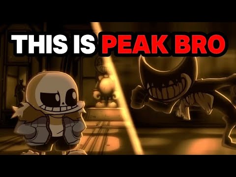 SANS VS BENDY WHAT IF  IS TRULY PEAK FICTION BRO 😭🙏