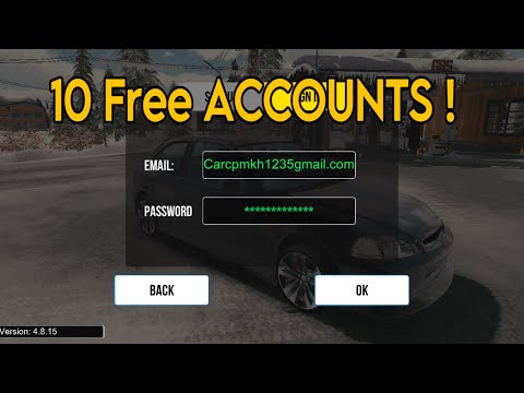 FREE ACCOUNT IN CAR PARKING PART(2) #carparkingmultiplayer#cpm#freeaccountcarparkingmultiplayeru#cpm