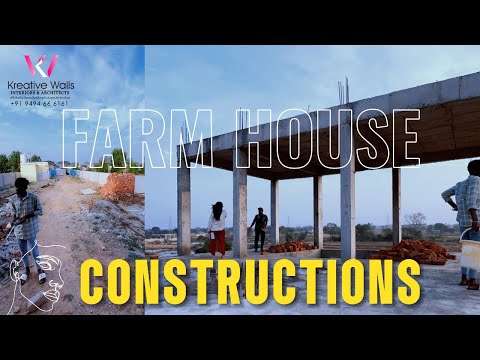 FARM HOUSE CONSTRUCTIONS IN HYDERABAD #CALL US #KREATIVEWALLS