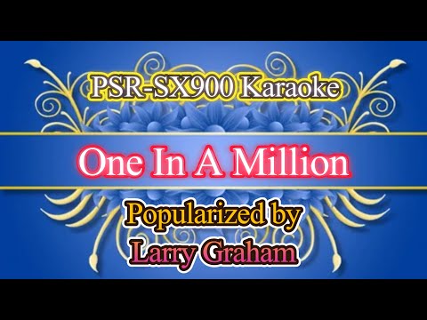 One In A Million - Larry Graham Video Karaoke