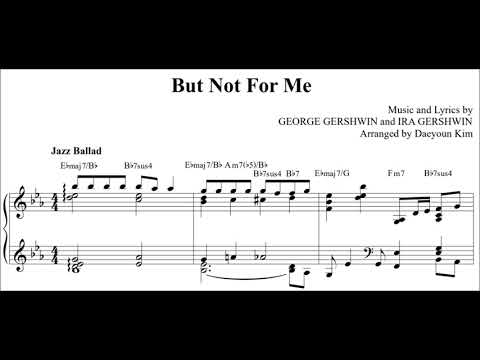 [Jazz Standard] But Not For Me (sheet music)