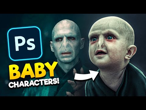 Turning Movie Characters Into Babies! (Photoshop)