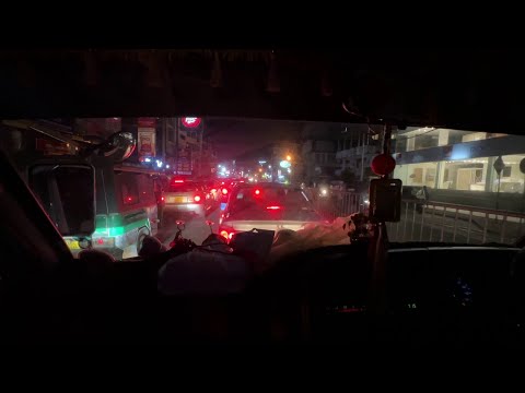 Night Time Driving In Colombo Sri Lanka