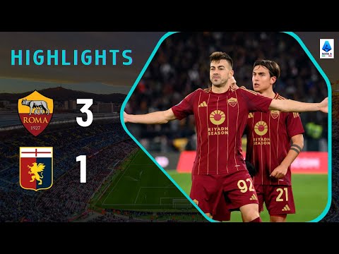 Roma - Genoa | 3-1 | Highlights | Serie A 2024-25 | roma genoa