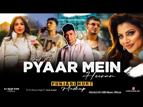 Pyaar Mein X Parshawan (DJ Rash King) - Punjabi Hurt Mashup | Vigdiyan Heeran | MB Music Official