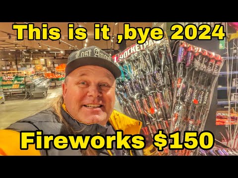 This is it bye bye 2024 checking out the prices for fireworks in Germany