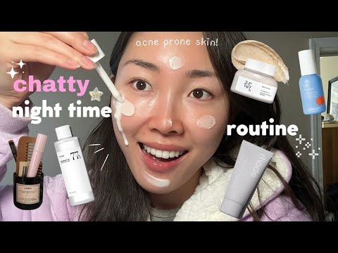 FULL night time routine: hair, skin, shower! 🫧 (how i almost quit being an influencer + how i start)