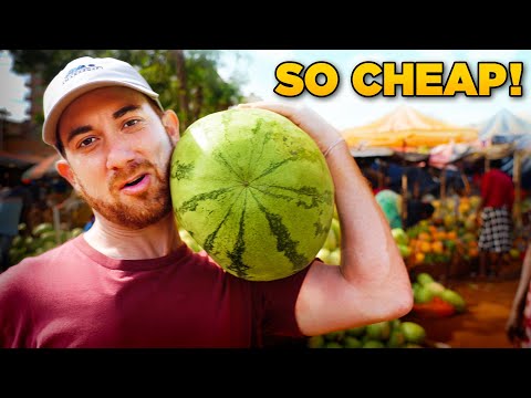 $100 Challenge in UGANDA | What Can I Buy?