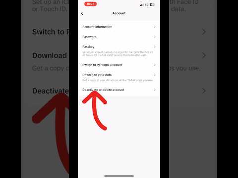 How to delete TikTok account