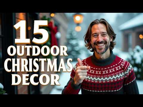 15 Creative Outdoor Christmas Decor Ideas | Festive Holiday Inspiration