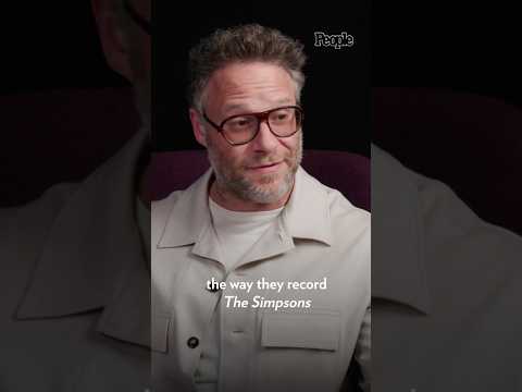 Seth Rogen Reveals What It's Like to Record for "The Simpsons"