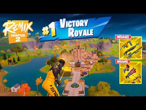 93 Kill Solo Vs Squads Wins Gameplay Full Game (Fortnite Chapter 2 Remix Ps4 Controller)