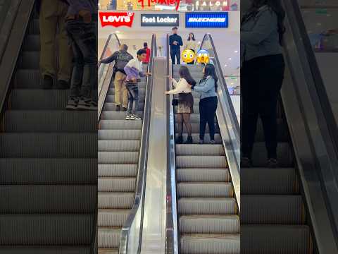 Phone￼ snatching ￼prank 😛 on Escalator #funny #triendigprank #comedy #treandingprank #comedy #yt