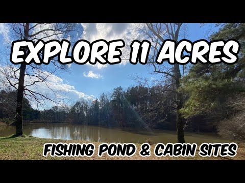 11 Acres - Fishing Pond Multigenerational sites Alabama Land For Sale