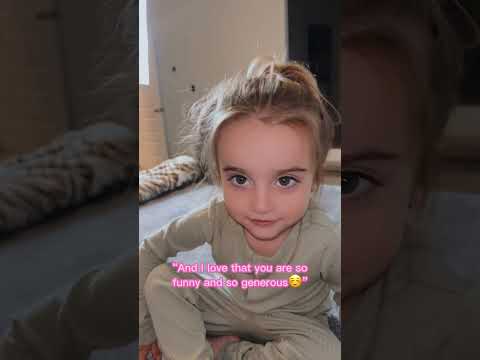 Mommy Tells Toddler How Beautiful She Is