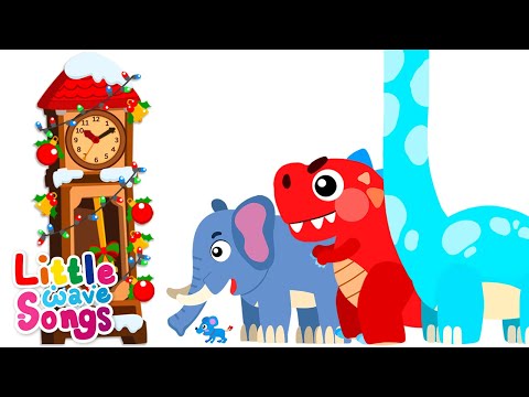 🎄Happy Holidays with Hickory Dickory Dock!  | Kids Songs | Little Wave Songs - Baby Coco