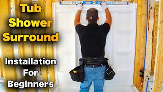 How To Install Tub And Shower Surround - Delta Everedge