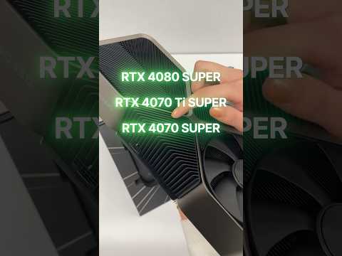 RTX 4080 SUPER, 4070 Ti SUPER, 4070 SUPER: Final Specs, Performance, Prices, Release Dates #gpu