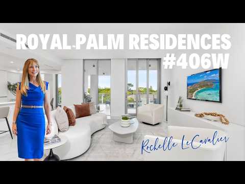 Boca Raton Luxury Home Tours: Royal Palm Residences #406W