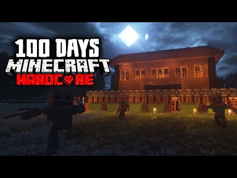 I Survived 100 Days in a Evolved Parasite Infestation in Minecraft Hardcore