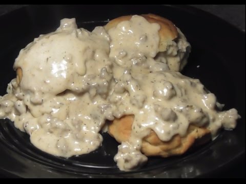 Easy  Country Style White Sausage Gravy Recipe: How To Make Country White Sausage Gravy