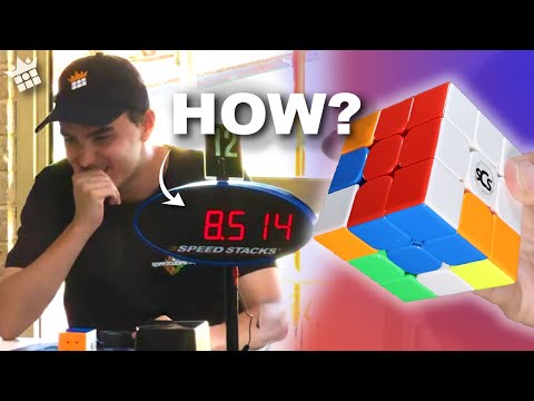 HOW did I solve it like THAT? 8.51s OFFICIAL Rubik's Cube Solve!