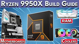 Best Ryzen 9950X Creator PC Build 🛑 Best RAM, GPU, Motherboard & More!