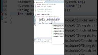 🤔🤫🥰Using indexOf to Find All Occurrences of a Word in a String #shorts #youtubeshorts #javatcoding