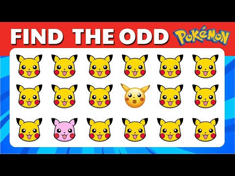 188 Puzzles for GENIUS | Find the ODD One Out ⚡ 🐭 Pokemon Edition Quiz 2024 | Quiz Lion