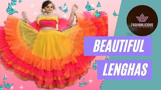 Beautiful lenghas for womens under budget | Check out the description