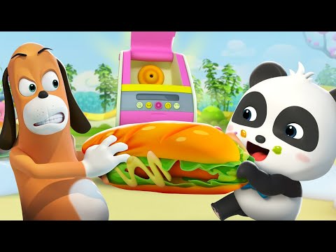 The Food Machine | Magical Chinese Characters | Kids Cartoons | BabyBus TV