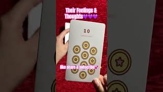 Their Feelings & Thoughts #mysticworld1111 #tarot #theirfeelings #theirthoughts