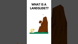 WHAT IS A LANDSLIDE??? #scienceforkids #shorts