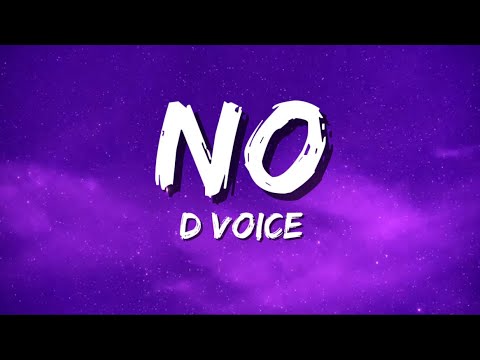 D Voice - NO (Lyrics)