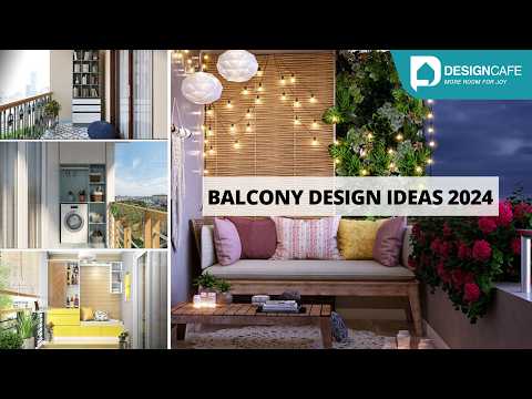 DesignCafe Balcony Design Ideas for Your Home 2024