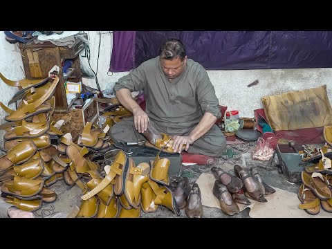 How Peshawari Chappal is Made