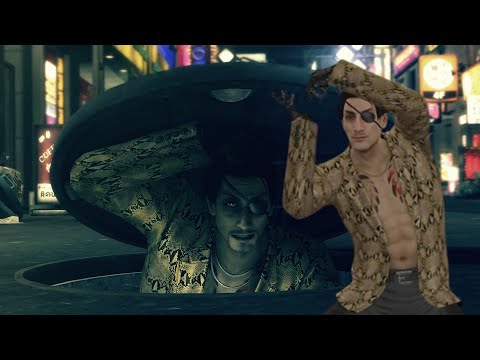 Majima but he's ACTUALLY everywhere