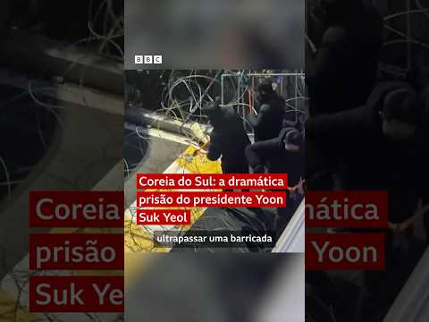 Coreia do Sul: a grande operação para prender presidente afastado #bbcnewsbrasil