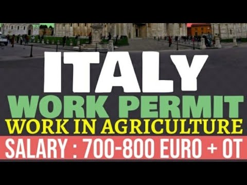 Italy work Visa/ Jobs in Italy 🧏‍♂️ ✈