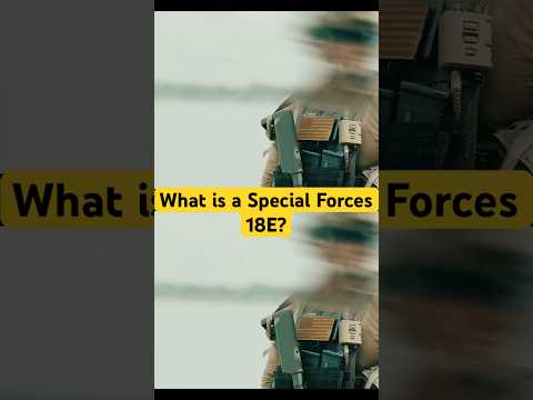 What is a Special Forces 18E? (Communications Sergeant)