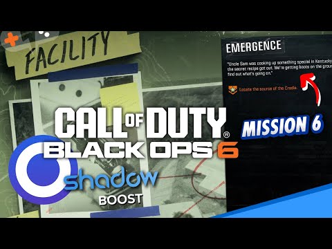 Black Ops 6 Campaign | EMERGENCE | SHADOW Boost