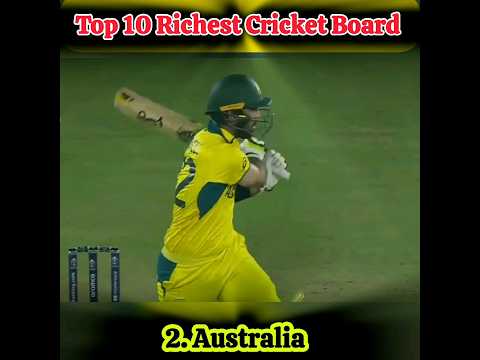 Top 10 Richest Cricket Board In The World🔥।दुनिया के सबसे अमीर क्रिकेट बोर्ड कोनसा है?#shorts #viral