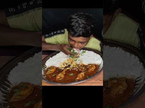 Chicken curry eating #shorts #viralreels #viralshort