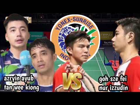 R32 : goh sze fei/izzudin [MAL] VS azryin ayub/tan wee kiong }MAL] | yonex india open 2025