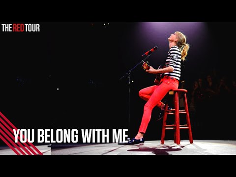 Taylor Swift - You Belong With Me (Acoustic) (Live on the Red Tour)