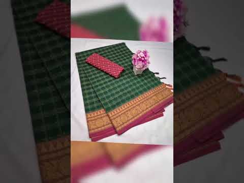 jakkampatty cotton sarees #siranjeevitextiles #cottonsarees #cottonsaree #trending #shortsfeed